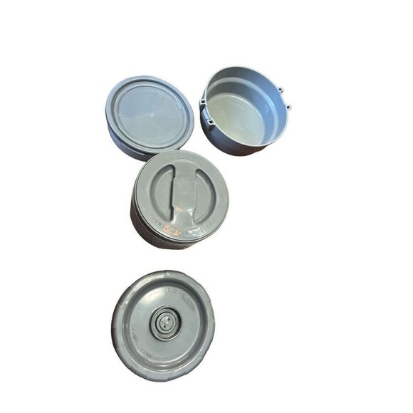 Zojirushi Plastic 4-Pc Stackable Thermos Set (Retail $50+Shipping) - Picture 8 of 9